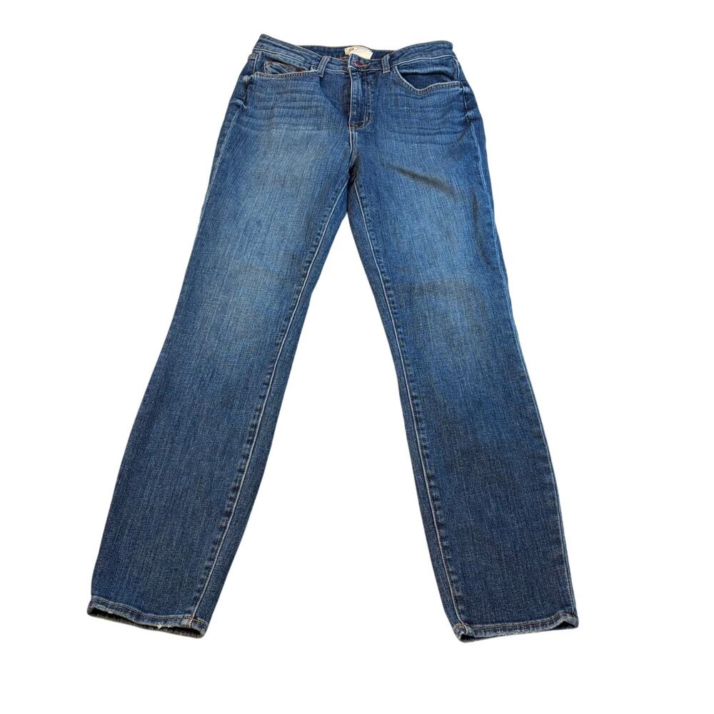 L'Agence womens high rise skinny jean. Size 28. No distress. Medium dark wash